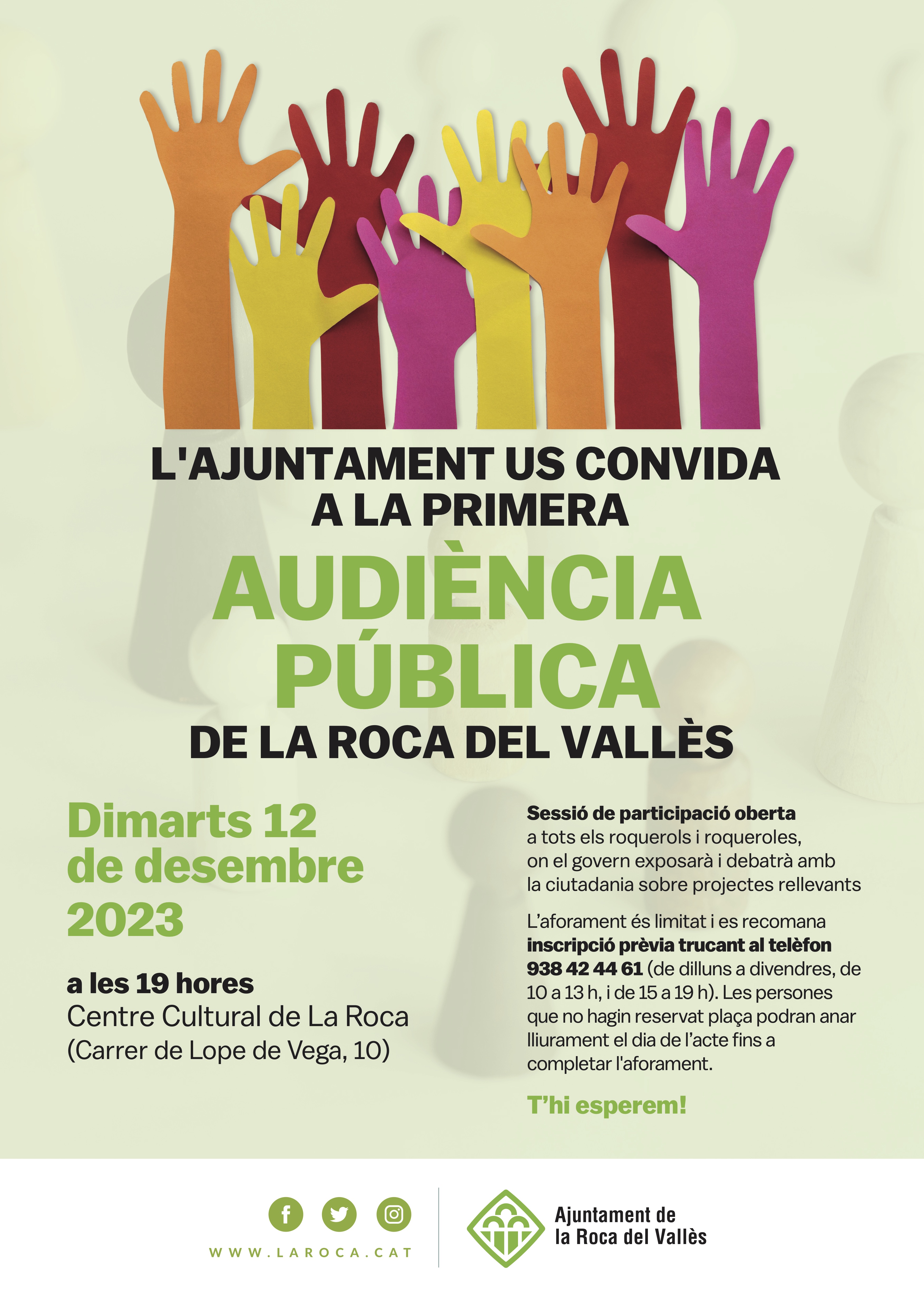 Audiència pública de la Roca del Vallès