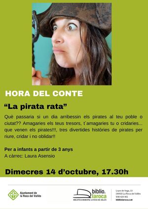 Hora del conte: �??La pirata rata�?�