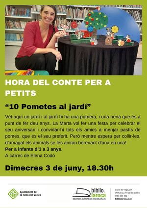 Hora del conte per a petits: 