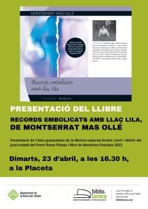 Presentació del Llibre: "Records embolicats amb llaç lila" 