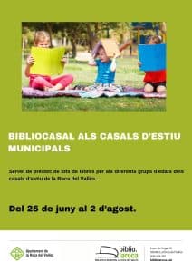 Bibliocasal als casals d'estiu municipals