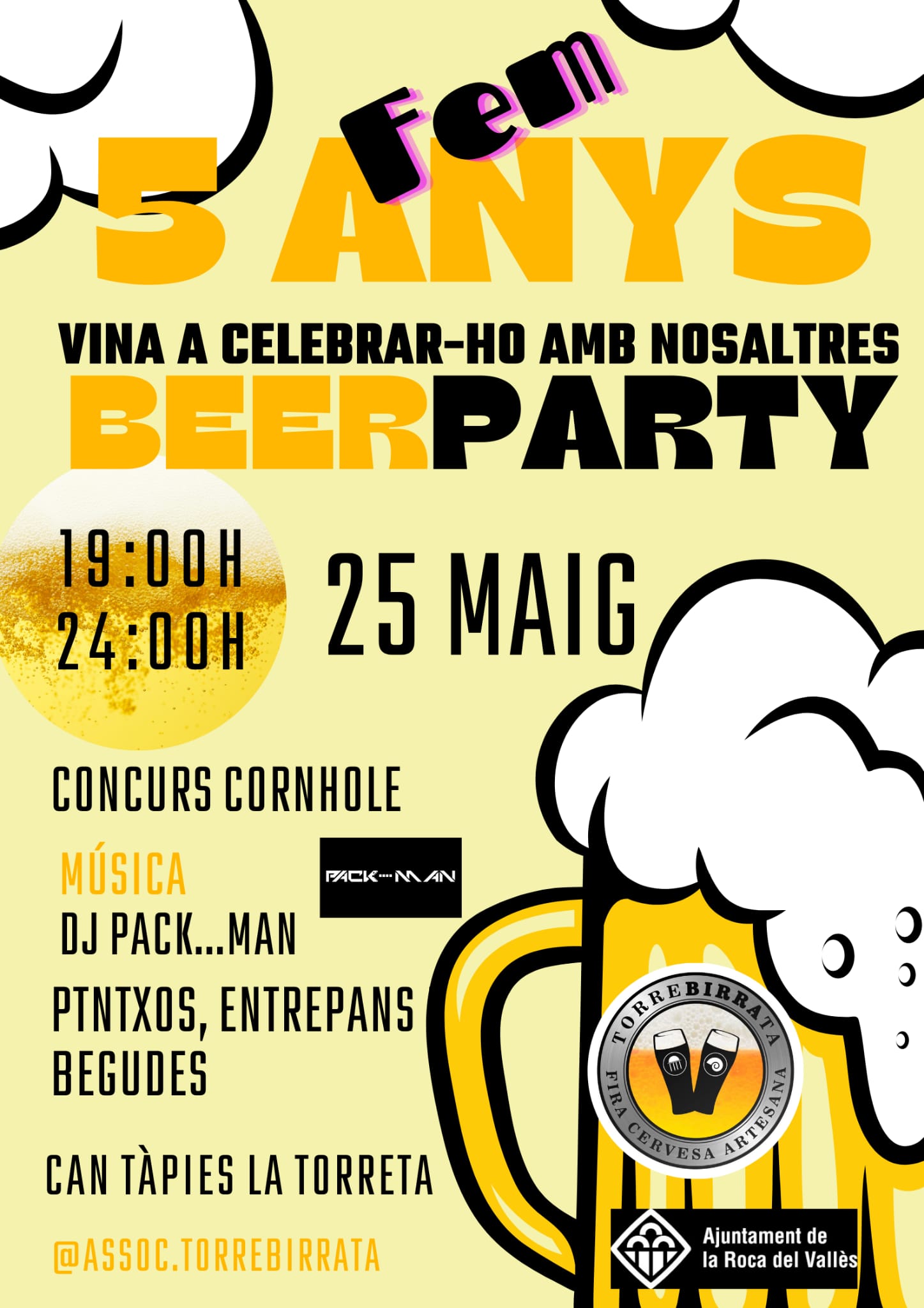 5 anys Torrebirrata - Beer Party