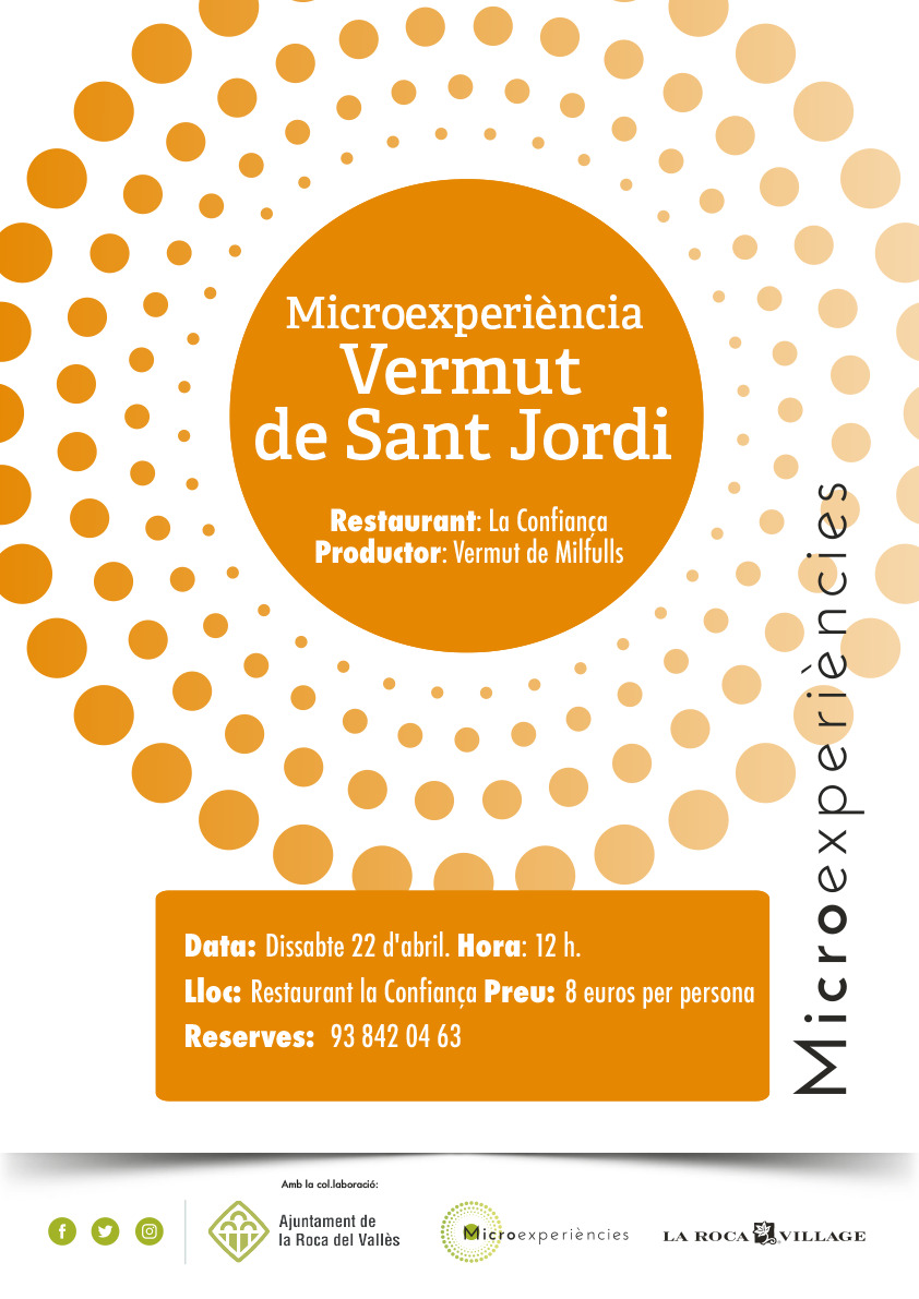 Microexperiècia Vermut de Sant Jordi