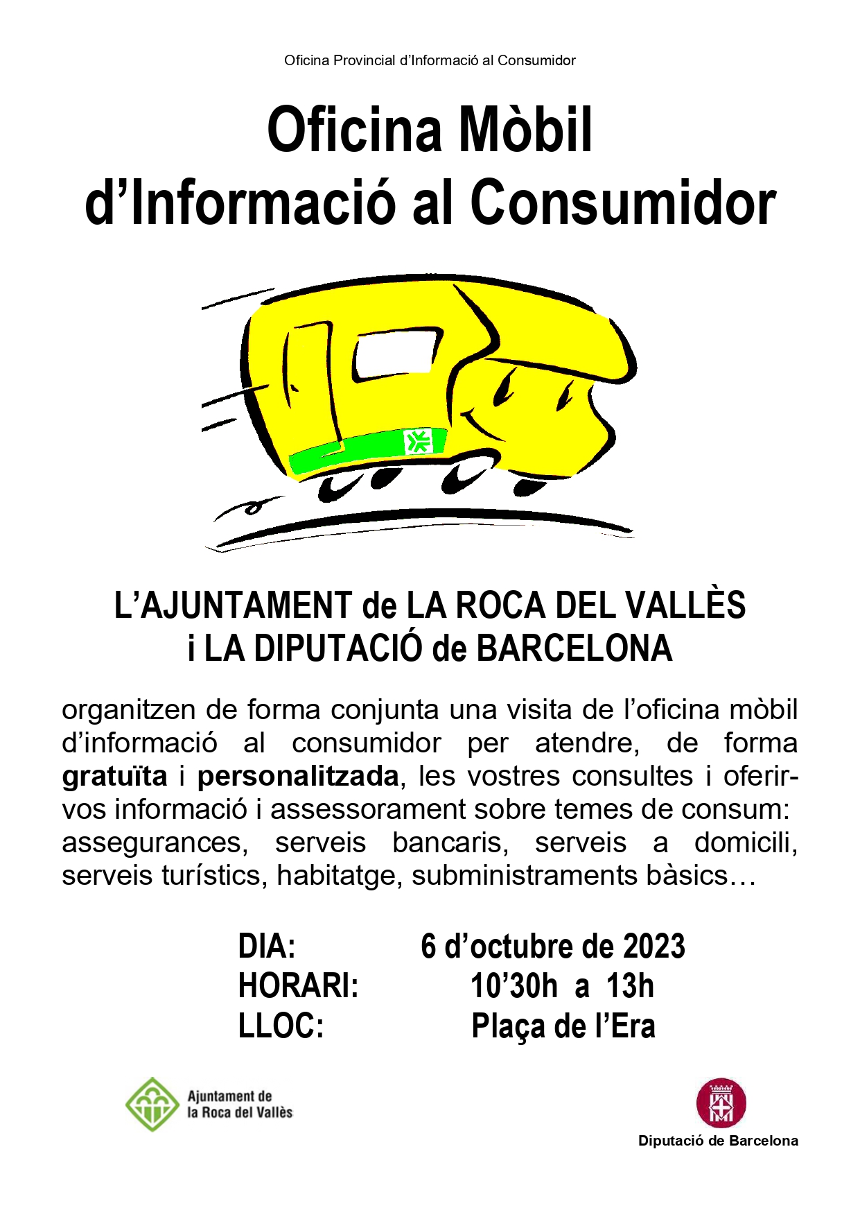 Visita Oficina Mòbil d'Informació al Consumidor