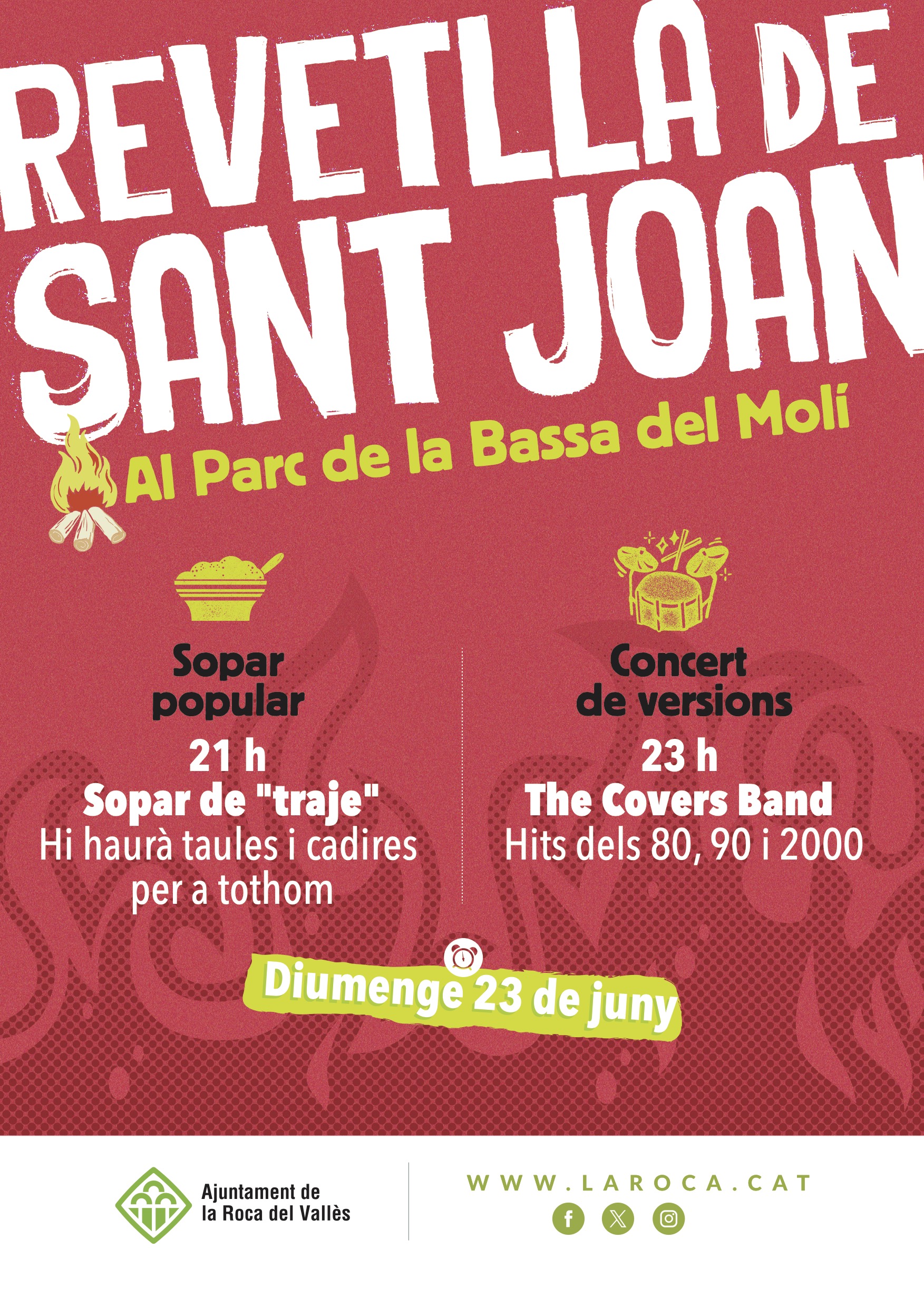 Revetlla de Sant Joan al Parc de la Bassa del Molí
