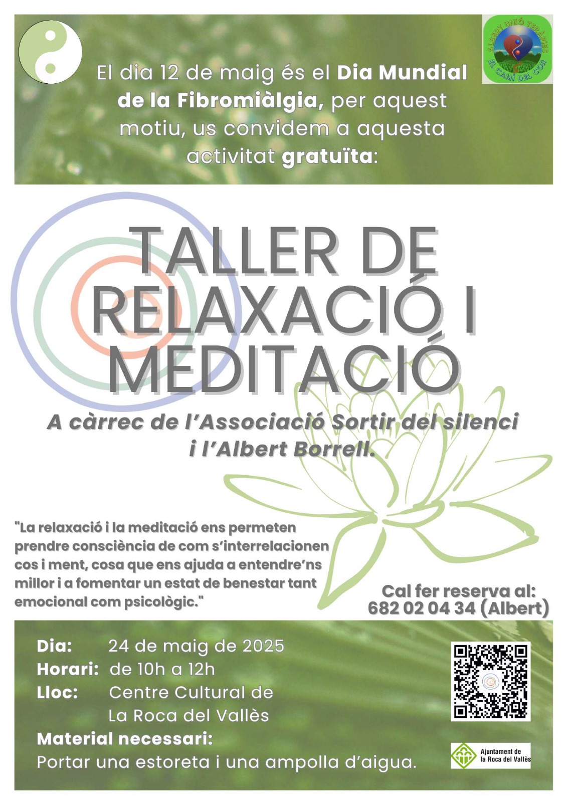 Taller de relaxació i meditació