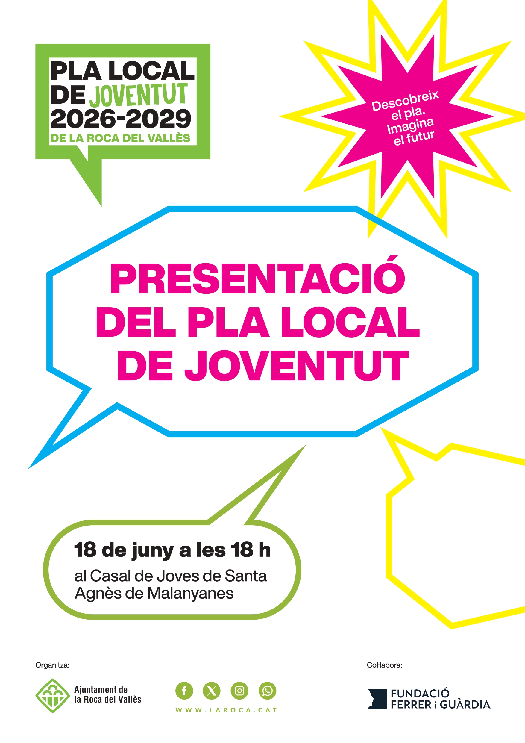 La Roca aprova el nou Pla Local de Joventut 2026-2029 amb 34 projectes per impulsar les oportunitats dels joves